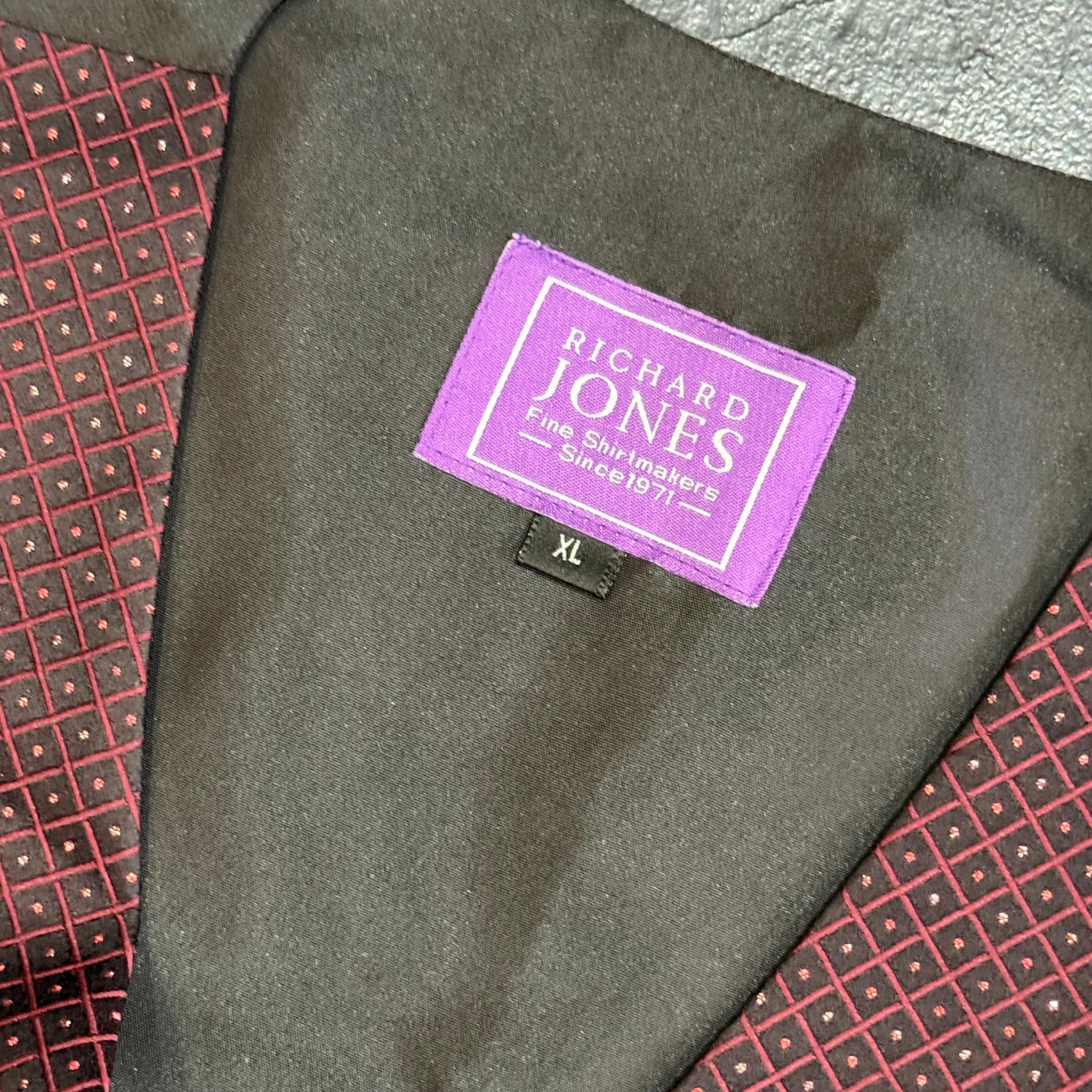 Waistcoat  by Richard Jones Black/Red (XL)