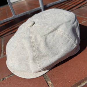 Gatsby Irish Linen Baker Boy Cap