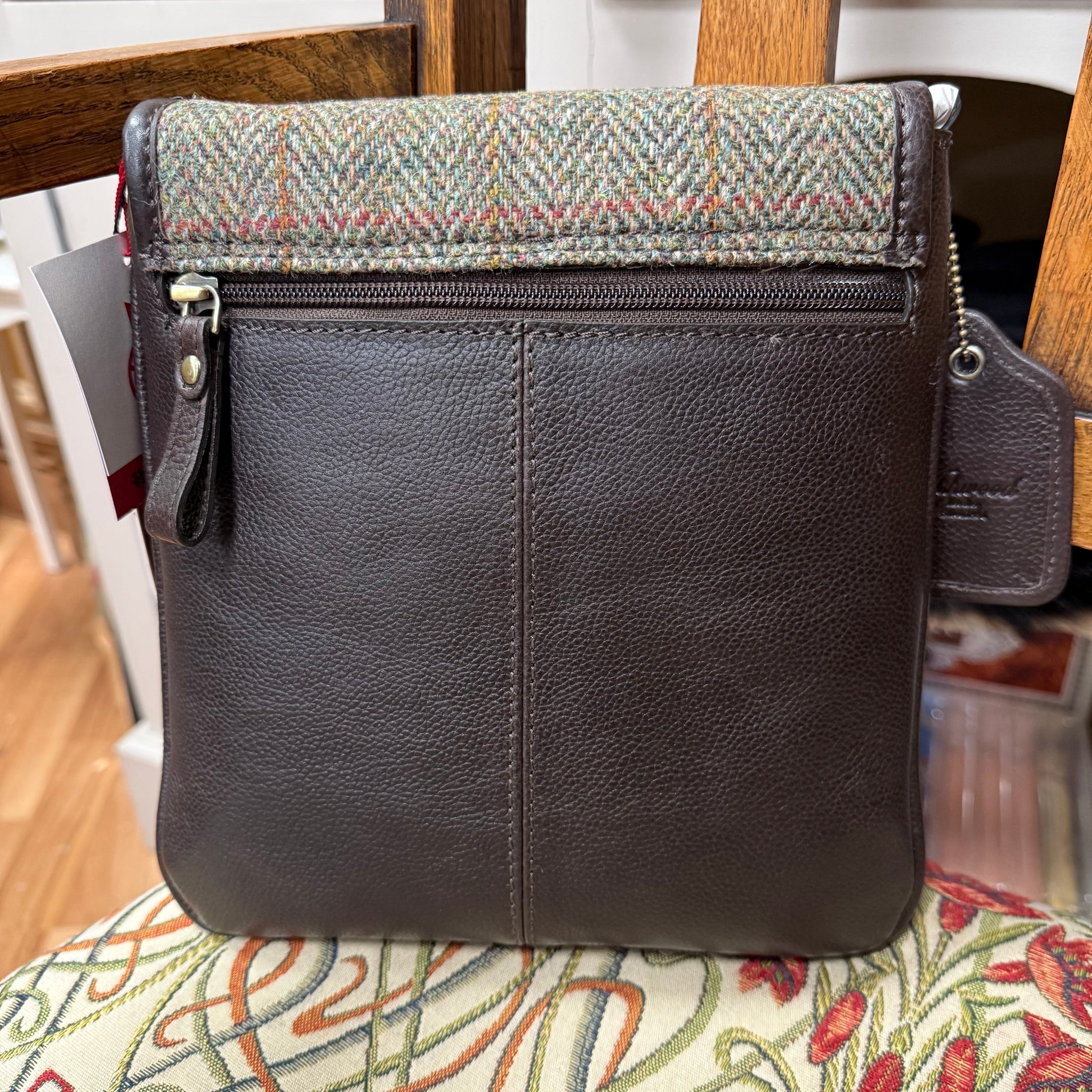 Hilary Turn-Lock Crossbody Bag