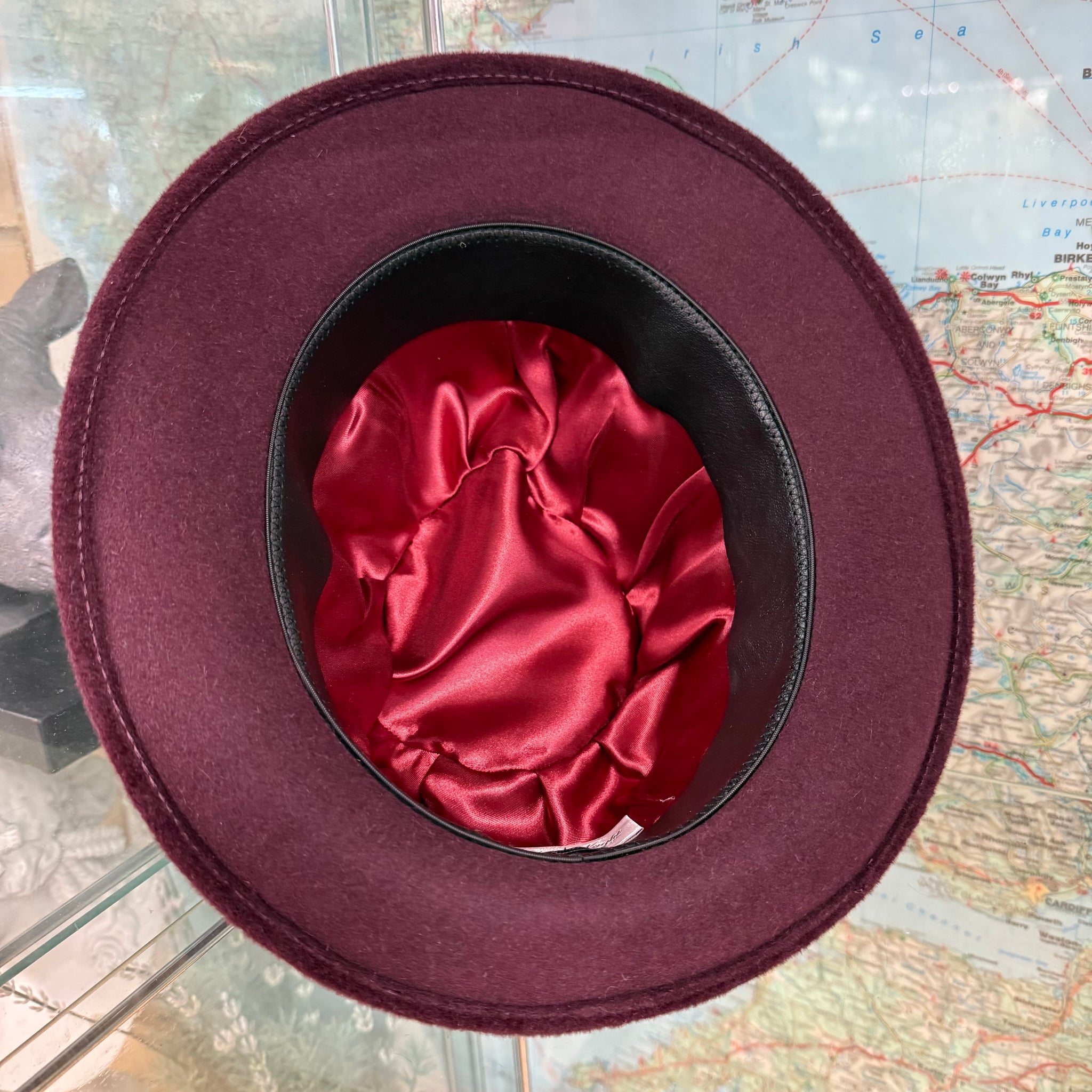 Blueberry Fur Felt Ian Trilby Hat
