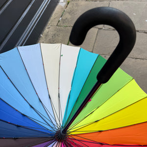 Umbrella - 105cm Dia - Rainbow