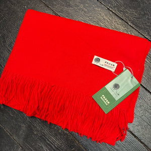 Plain Luxurious Pashmina Tia Fringed Scarf