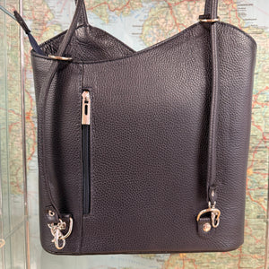 April  Leather Backpack / Shoulder Bag