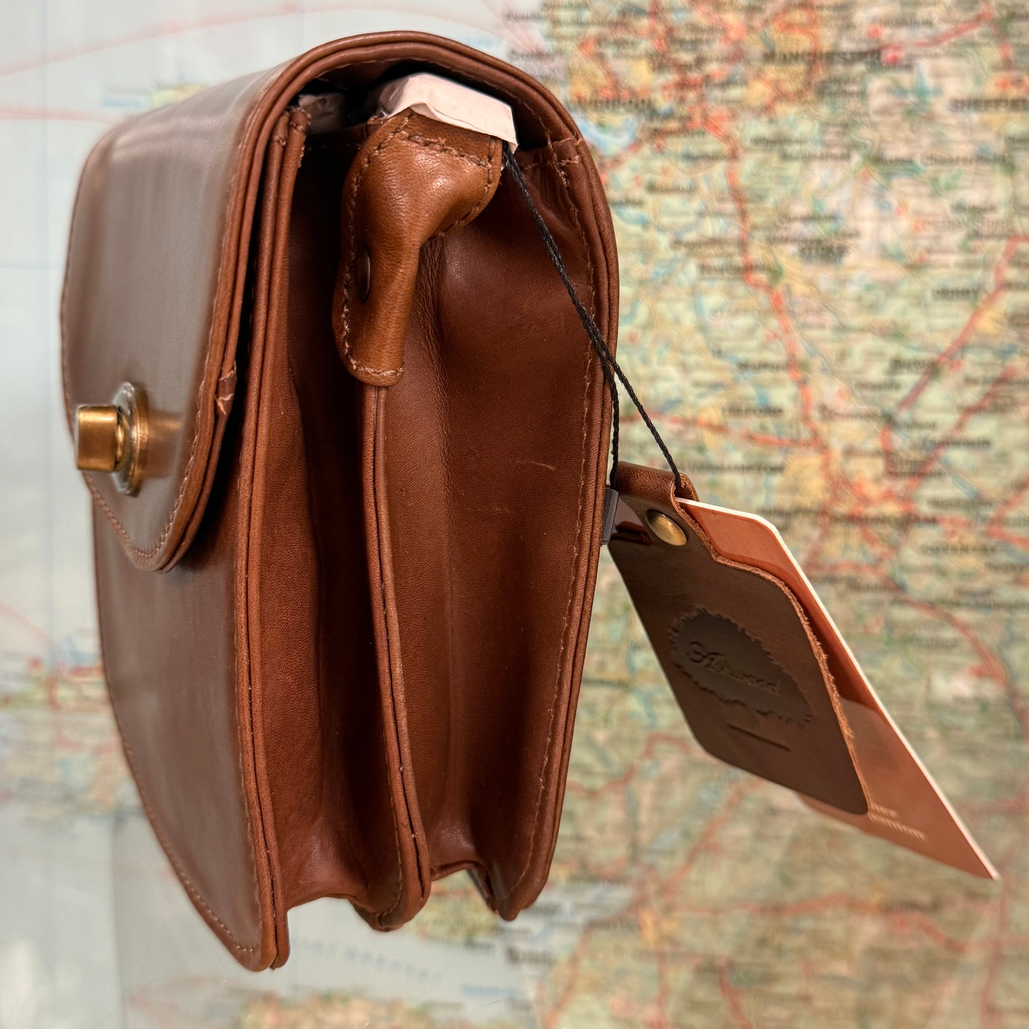 Jenna Small Leather Crossbody Bag