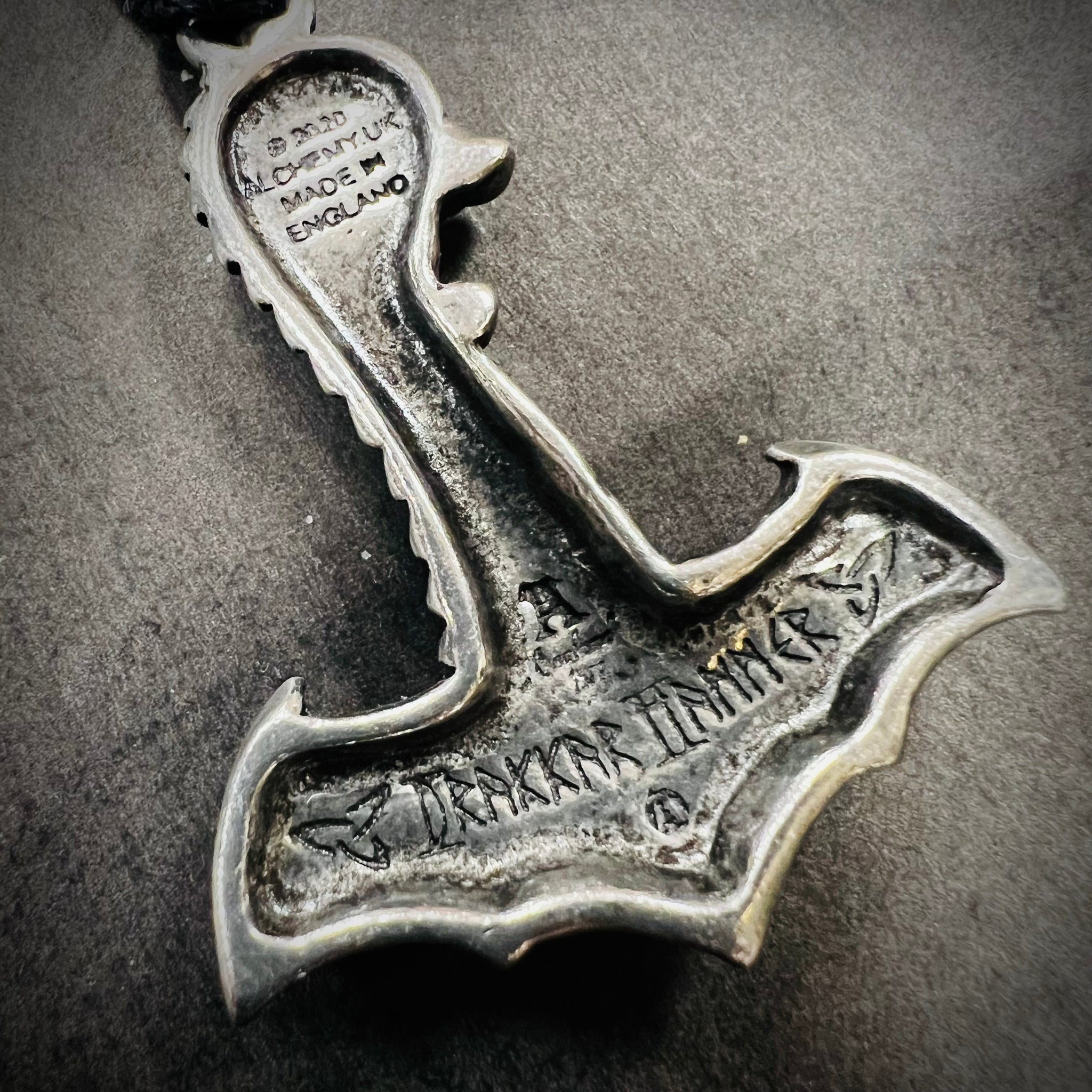 Pendant on Chord - Drakkar Hammer