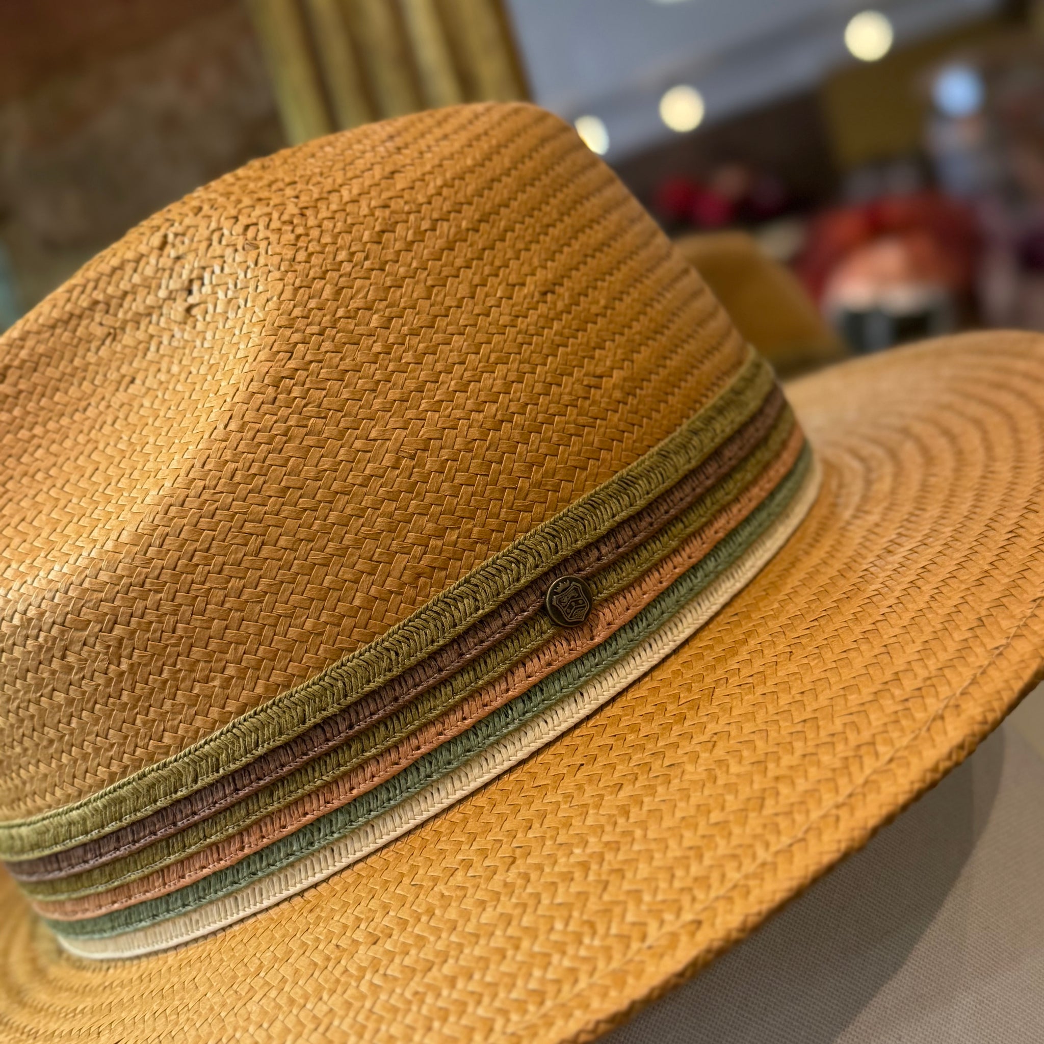Bermuda Tobacco Straw Summer Hat
