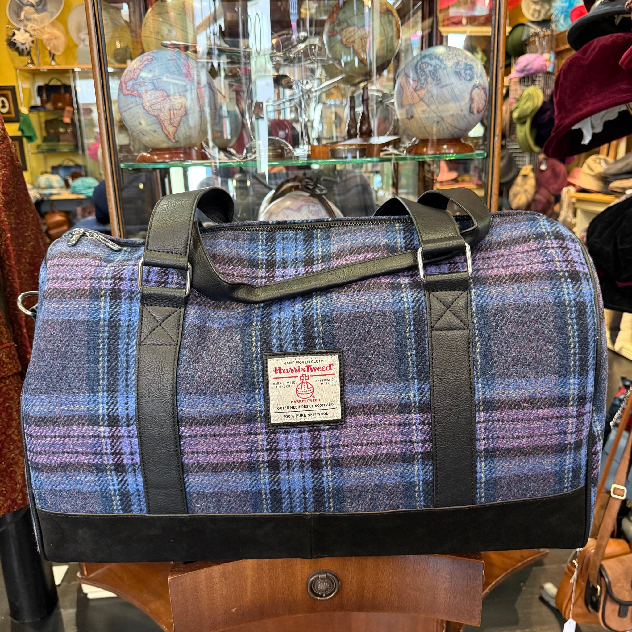 Balmoral Large Harris Tweed Travel Bag