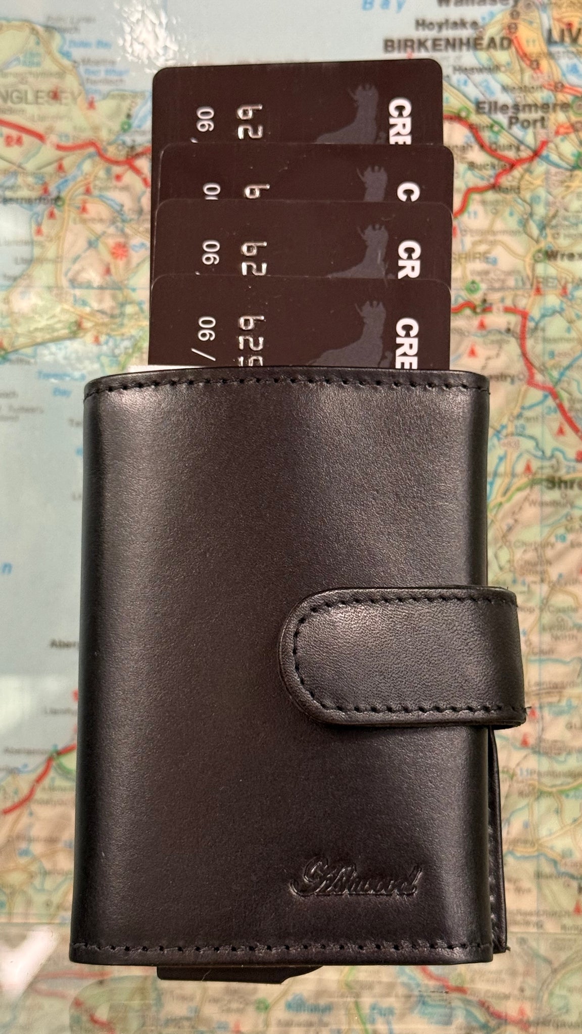 Nerone Genuine Leather Card Wallet