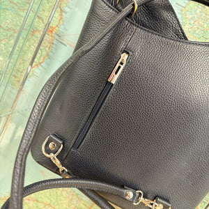 April  Leather Backpack / Shoulder Bag