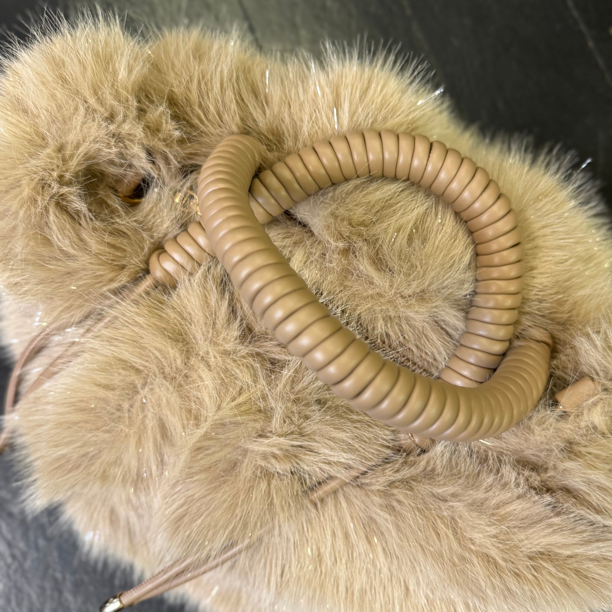 Fifi Fluffy Sparkly Bag