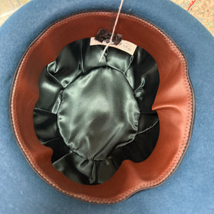 Philip Teal Fur Felt Trilby