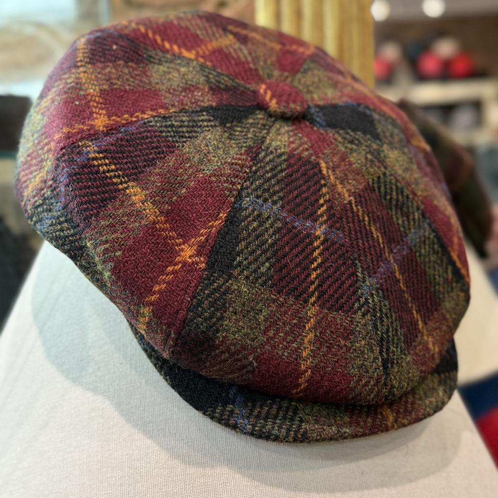 Mercia Harris Tweed Baker Boy Cap