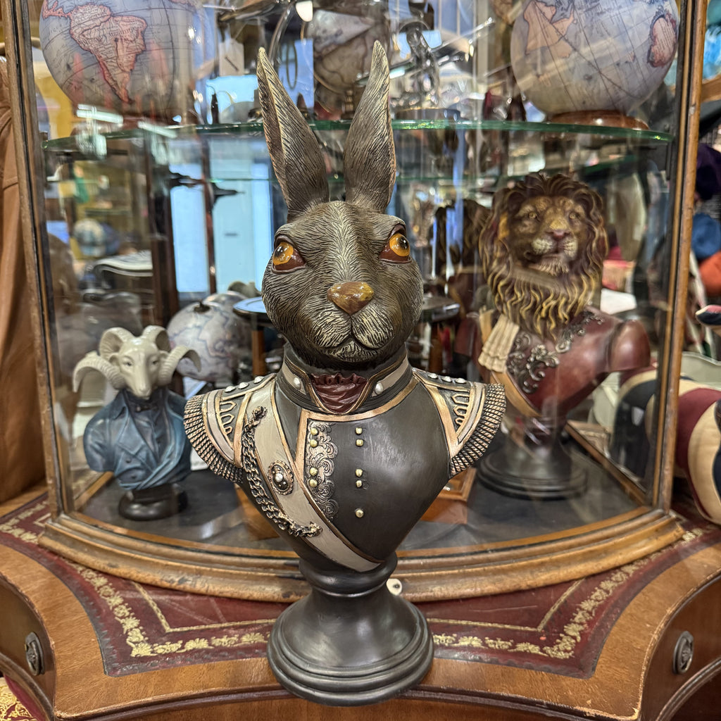 Bust of Uniformed Hare