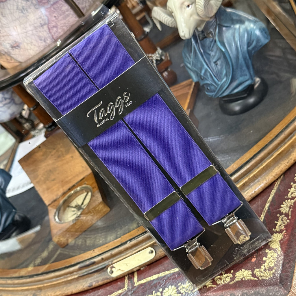 Braces  - Purple Rain - chrome Clips