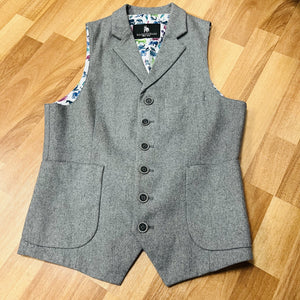 Light Grey Waistcoat by Spitalfields 36R