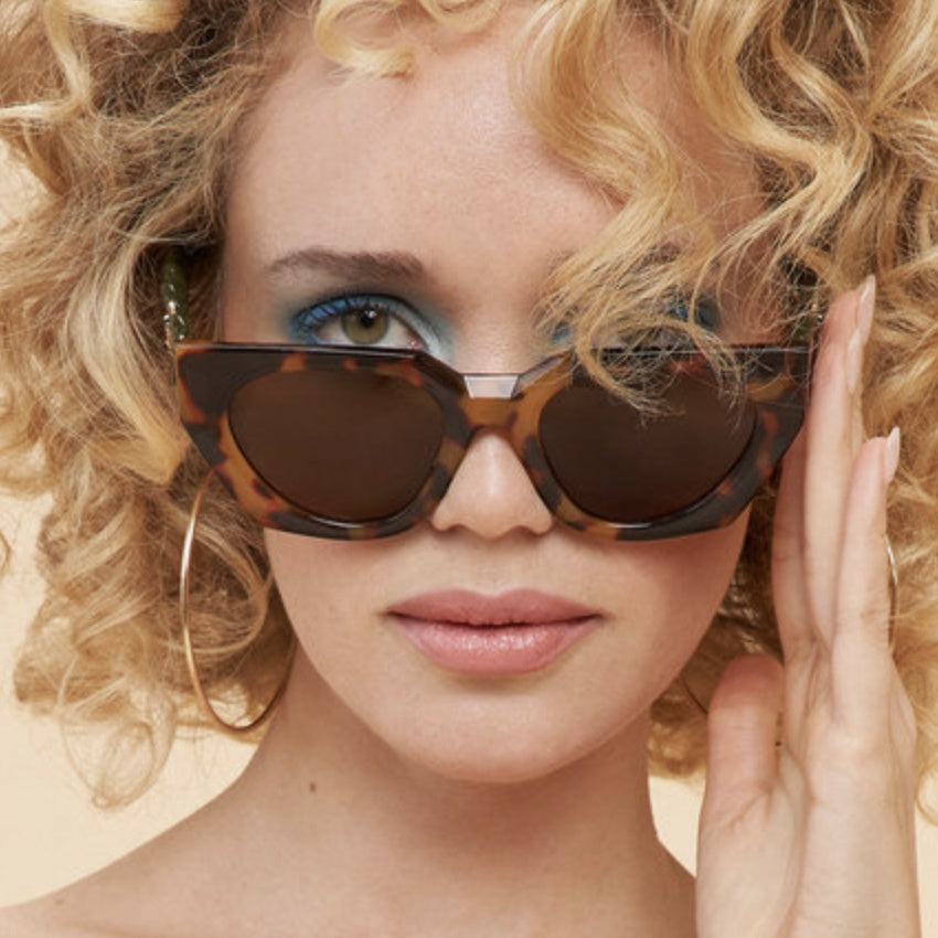 Zelia Ltd Edition Olive/Tortoiseshell Sunglasses