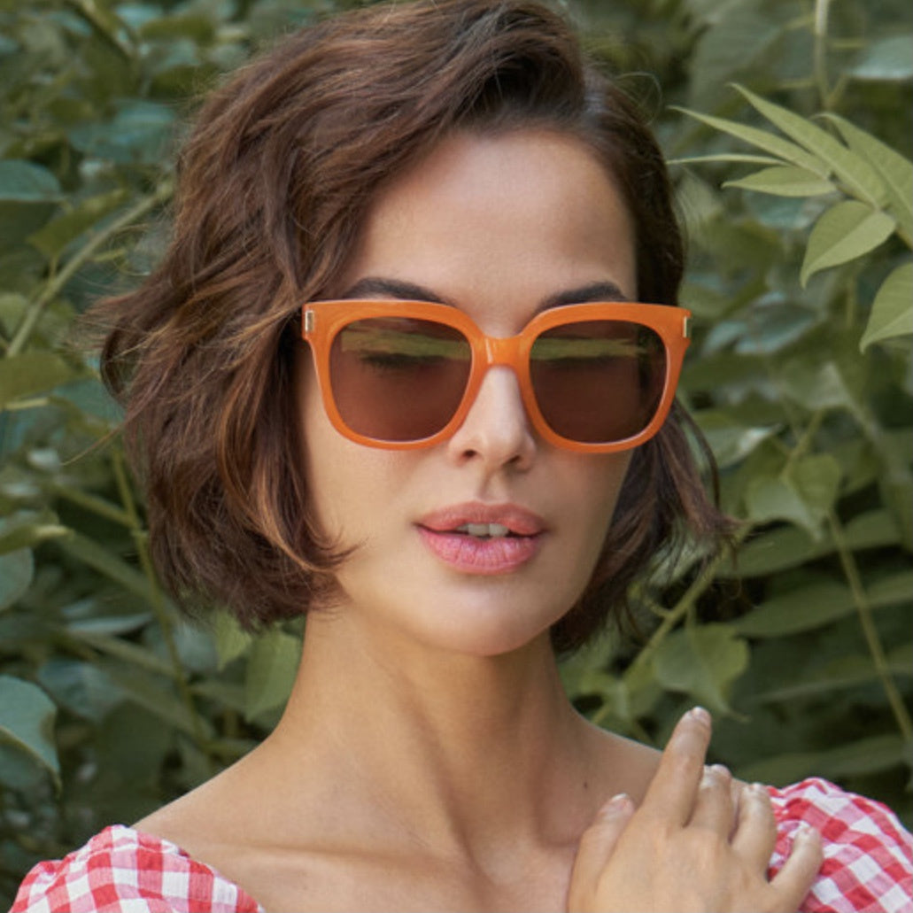 Kiona Ltd Ed.  Mandarin & Tortoiseshell Sunglasses