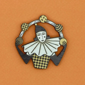 The Juggler Brooch