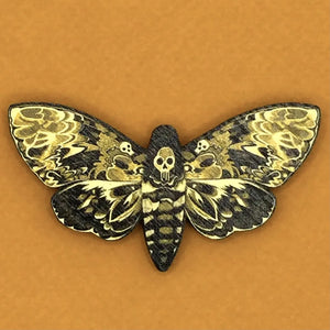 Hawk Moth Brooch