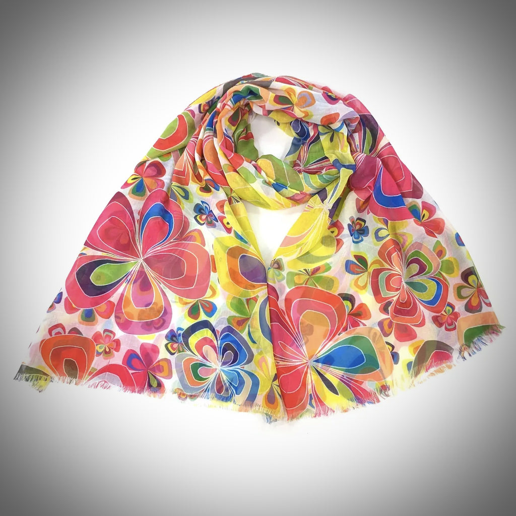 The Summer Freya Floral Scarf