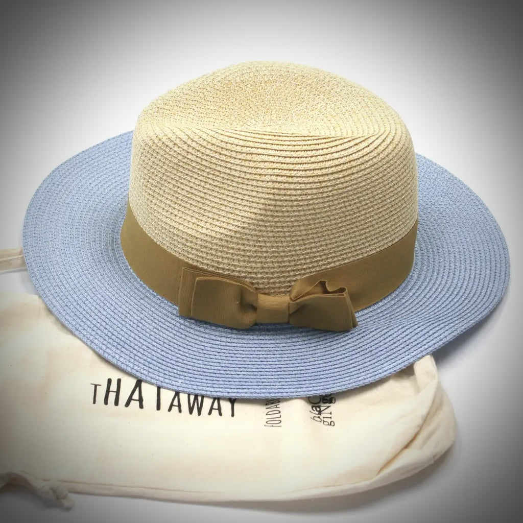 Jazzy Folding Panama Hat With Band