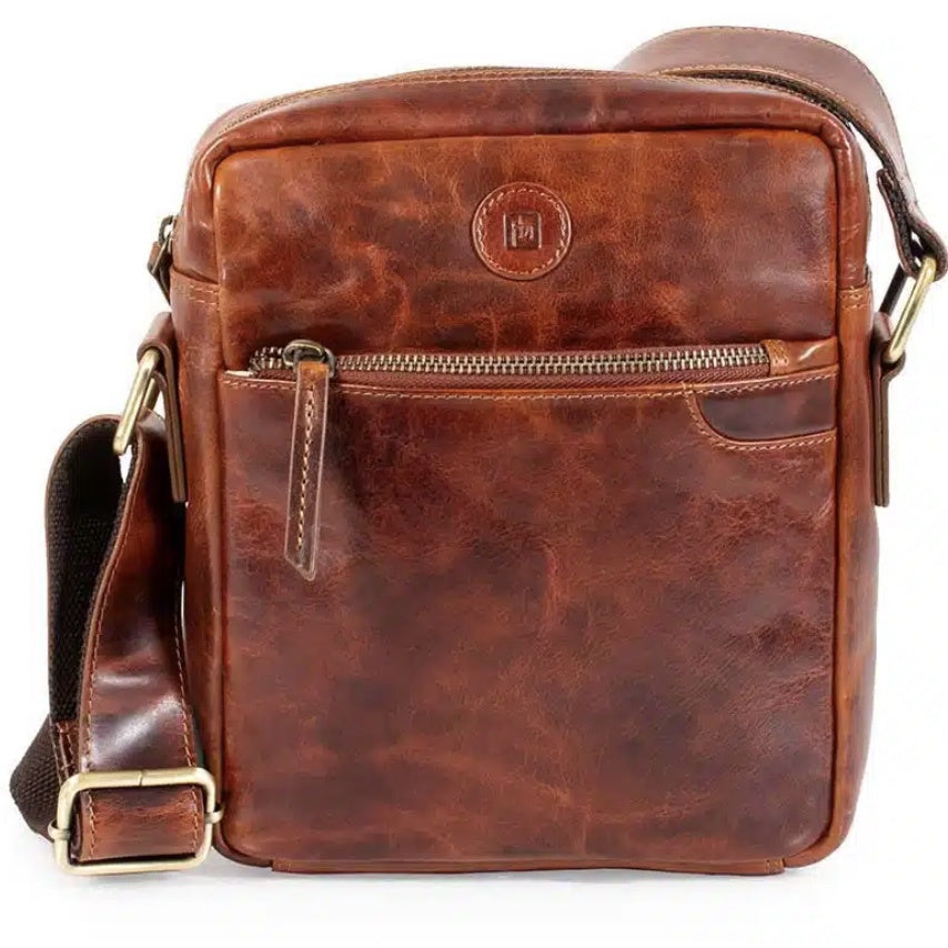 Felix Leather Flight Crossbody Bag