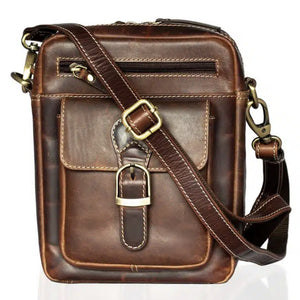 Deacon Leather Messenger Bag