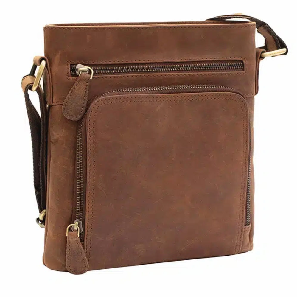 Leather Henri Crossbody Bag