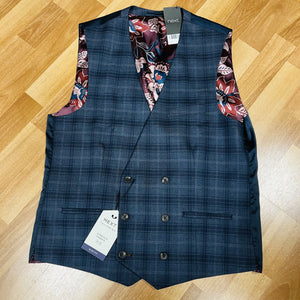 Waistcoat - Grey Check 40R