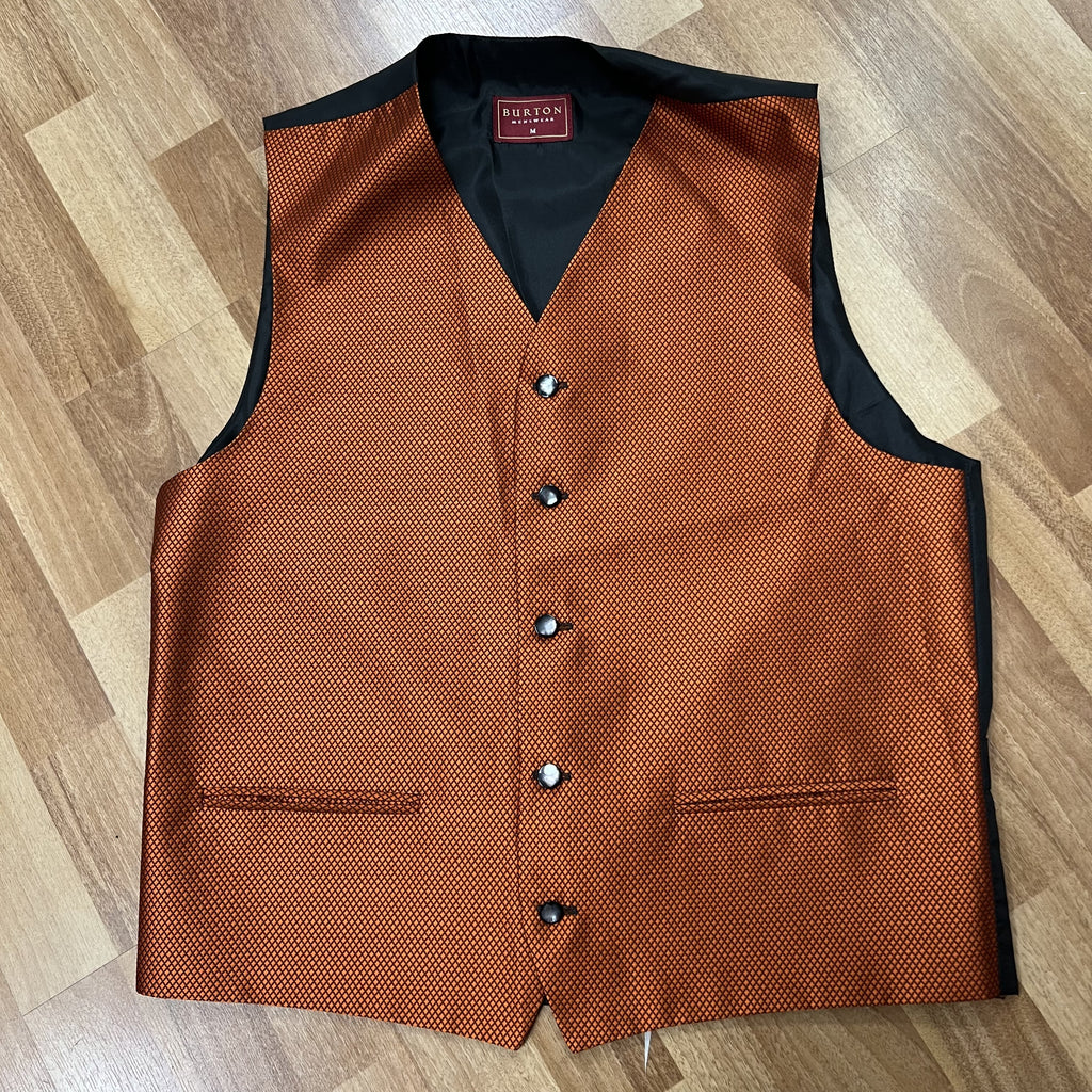 Orange Burton Waistcoat (Medium)