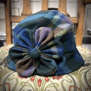 Fern Multi-Coloured Wool Cloche Hat