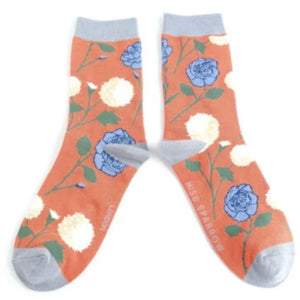 Ladies Socks - Wild Flora Design