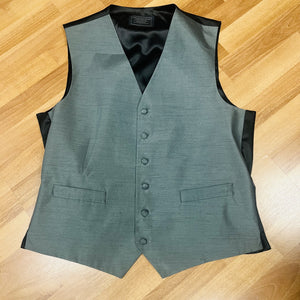 Waistcoat - Grey Silky (Lrg)