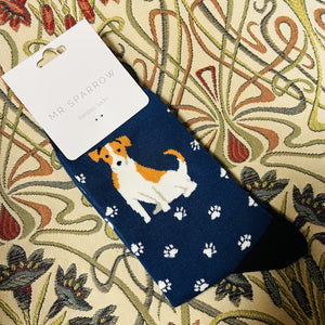 Mr. Sparrow Mens socks - Jack Russels