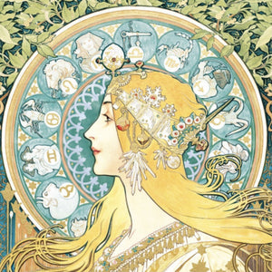 Card - La Plume Zodiac
