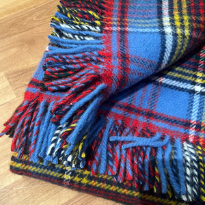 Pure New Wool Anderson Check Throw