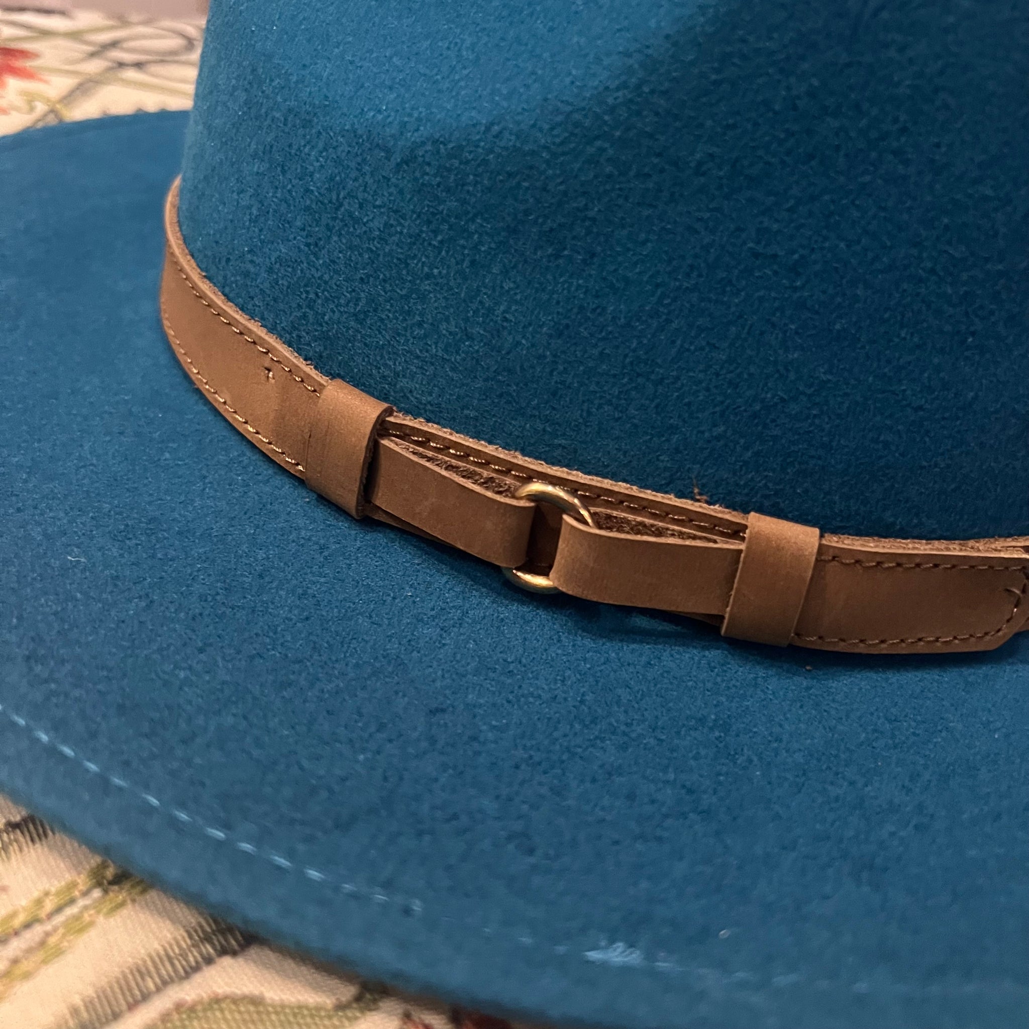 Ranger Style Wool Fedora Hat