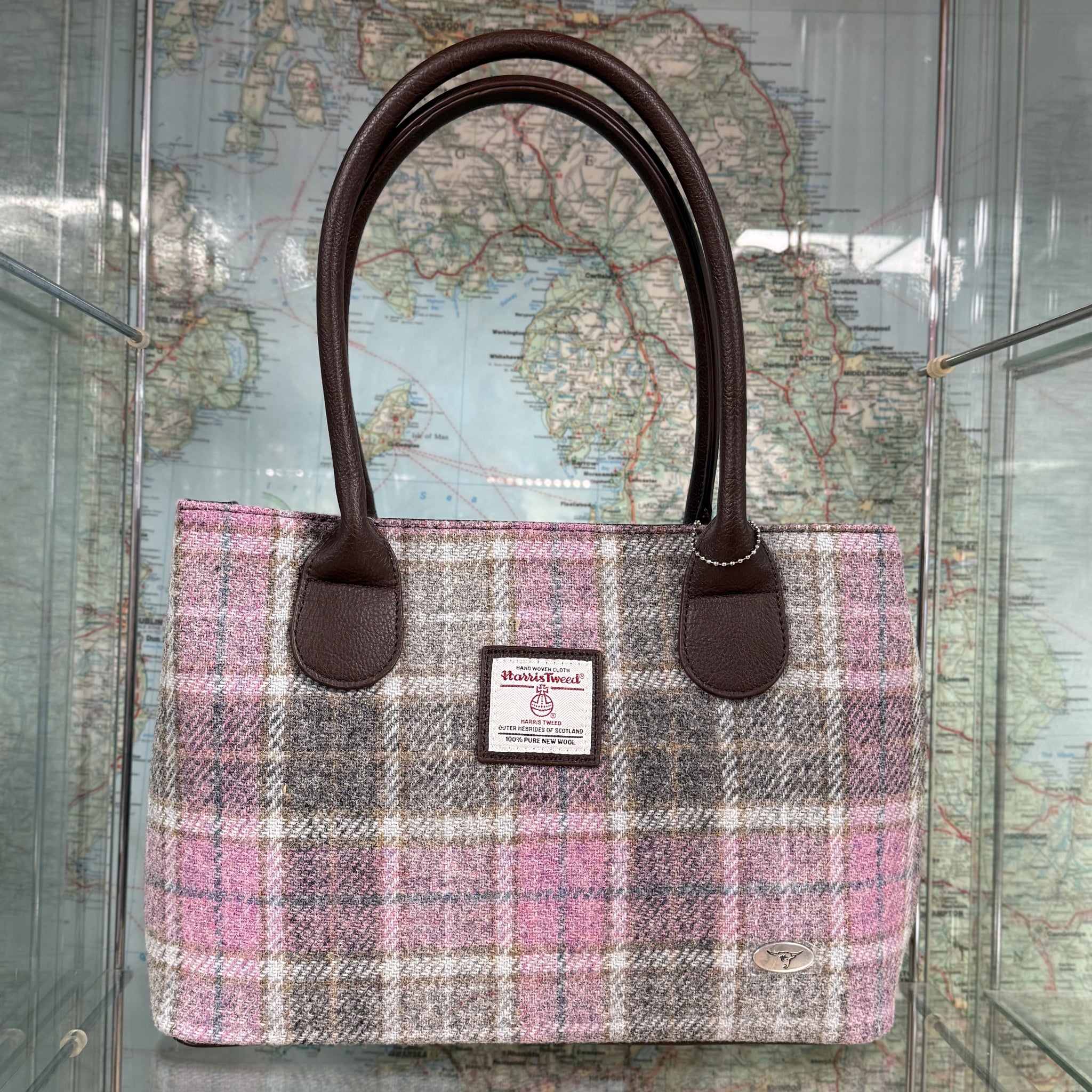 Cassie Harris Tweed Classic Shoulder Bag