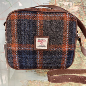 Lorriette Harris Tweed Square Mini Bag