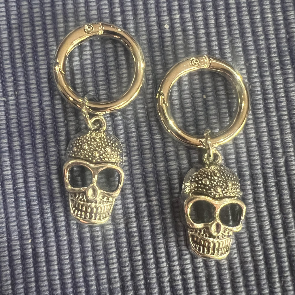 Skull Boot Charms (pair)