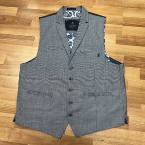 Navy/Grey Waistcoat by  Cavarni 46R