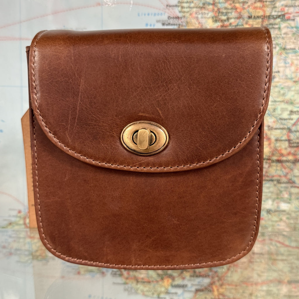 Jenna Small Leather Crossbody Bag