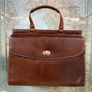 Brigitte Large Leather Grab Bag