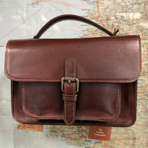 Diana Medium Leather Satchel Bag