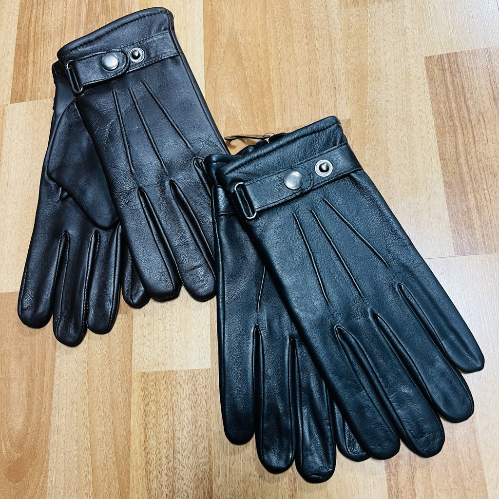 Fabrio Lined Genuine Leather Gloves