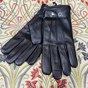 Fabrio Lined Genuine Leather Gloves