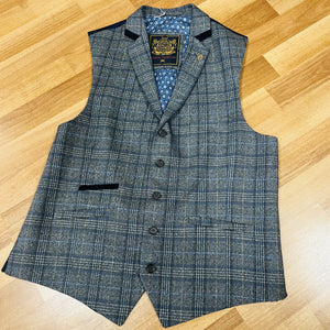 Simon Templar Tweed Waistcoat