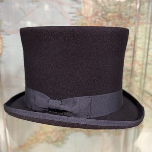 Merlin Midnight Blue Wool Top Hat