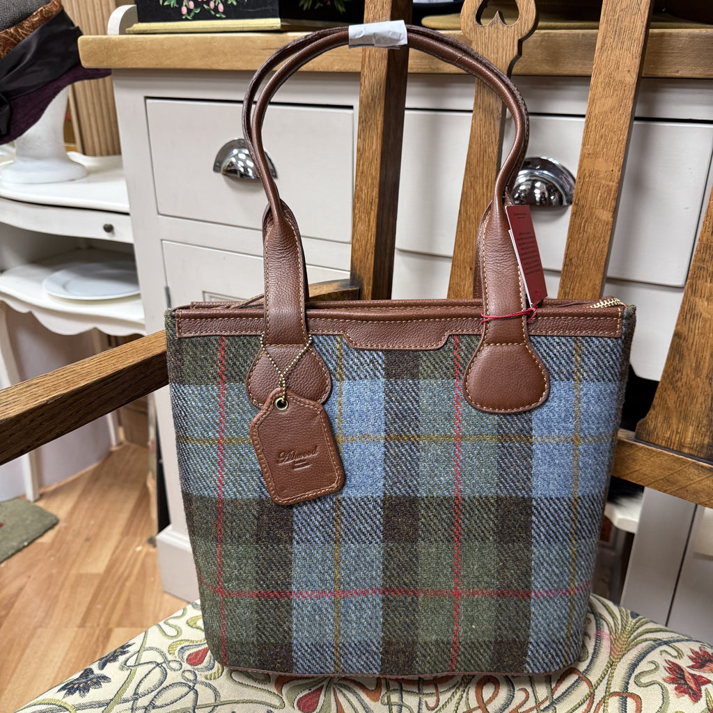 Ruby Harris Tweed & Leather Shoulder Bag