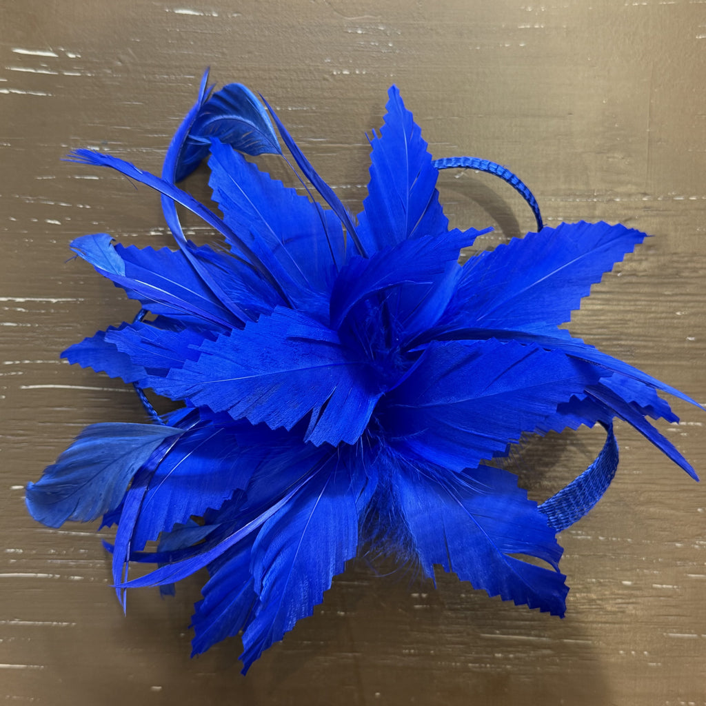 Feather Penny Fascinator on clip